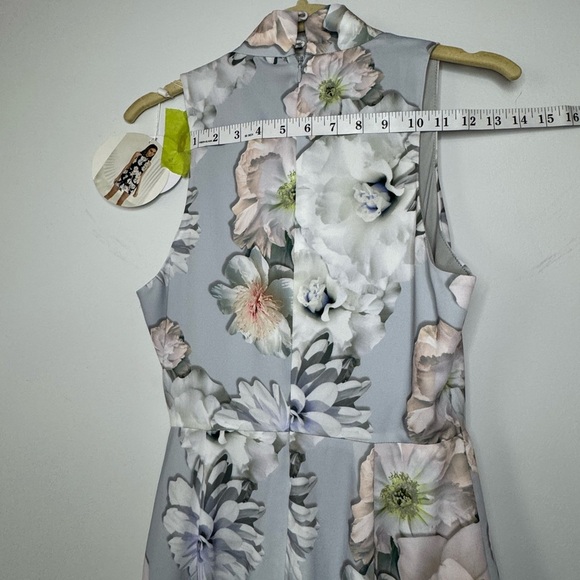 Finders Keepers Floral Mini Dress NWT | Pastel Blue | Size M - Picture 12 of 17